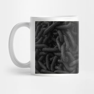 Monochrome Chains Mug